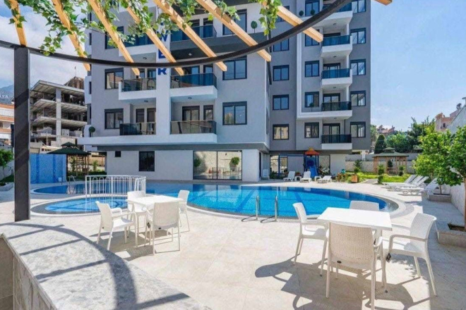 ALANYA MERKEZDE FULL AKTİVİTELİ  2+1 EŞYALI SATILIK DAİRE