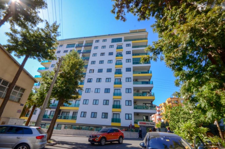 ALANYA MERKEZDE 2+1 EŞYALI GENİŞ SATILIK DAİRE