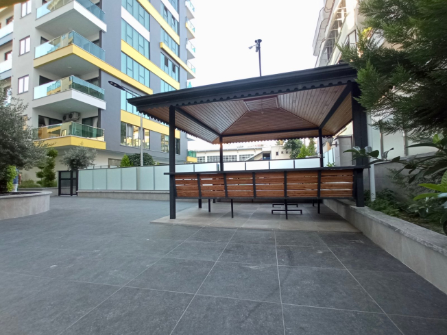 ALANYA MERKEZDE 2+1 EŞYALI GENİŞ SATILIK DAİRE