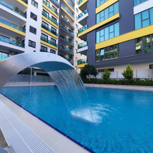 ALANYA MERKEZDE 2+1 EŞYALI GENİŞ SATILIK DAİRE