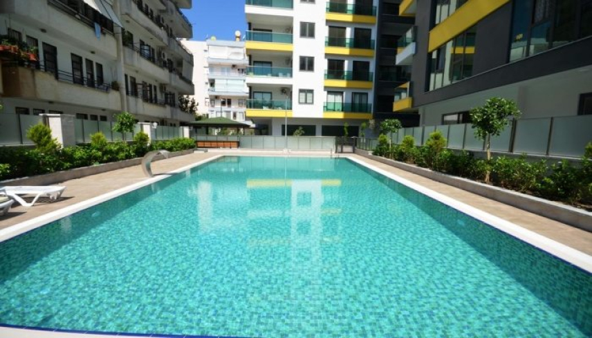 ALANYA MERKEZDE 2+1 EŞYALI GENİŞ SATILIK DAİRE