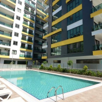 ALANYA MERKEZDE 2+1 EŞYALI GENİŞ SATILIK DAİRE