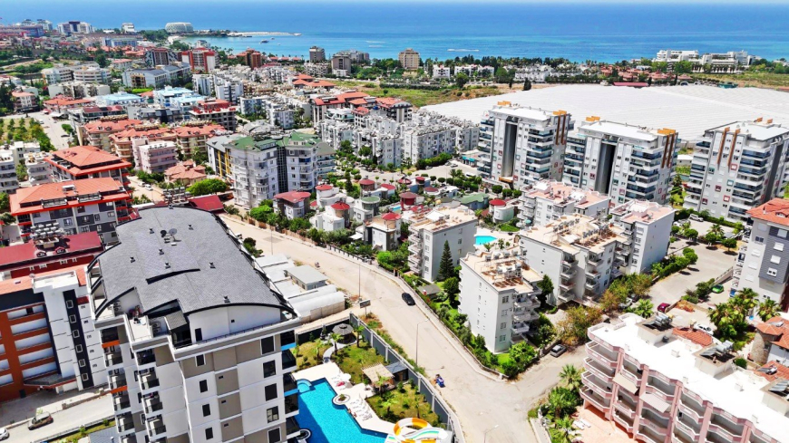 Квартира 1 спальня на продажу — Авсаллар — 50 м², с видом на море