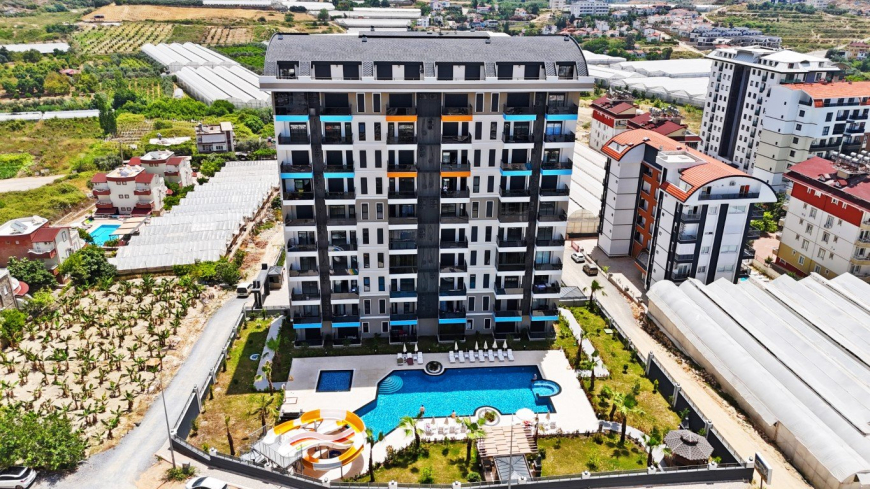 Квартира 1 спальня на продажу — Авсаллар — 50 м², с видом на море