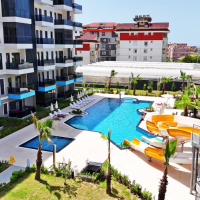 Квартира 1 спальня на продажу — Авсаллар — 50 м², с видом на море