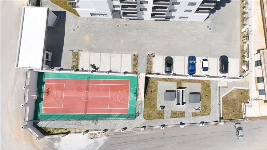 Купить новую квартиру 1+1 с видом на море в Авсалларе — 50 м²