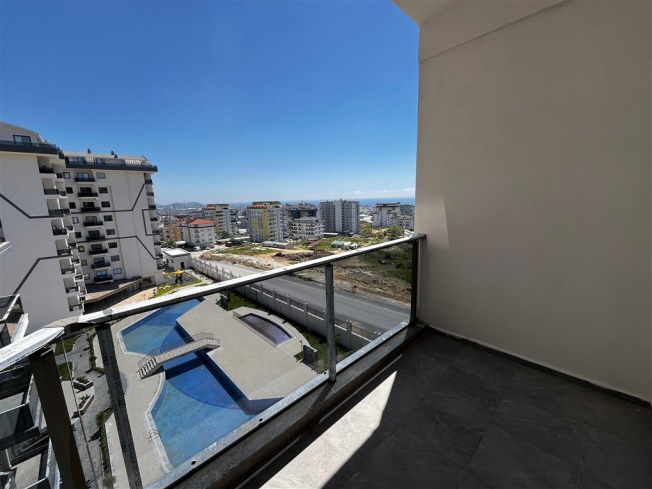 Купить новую квартиру 1+1 с видом на море в Авсалларе — 50 м²
