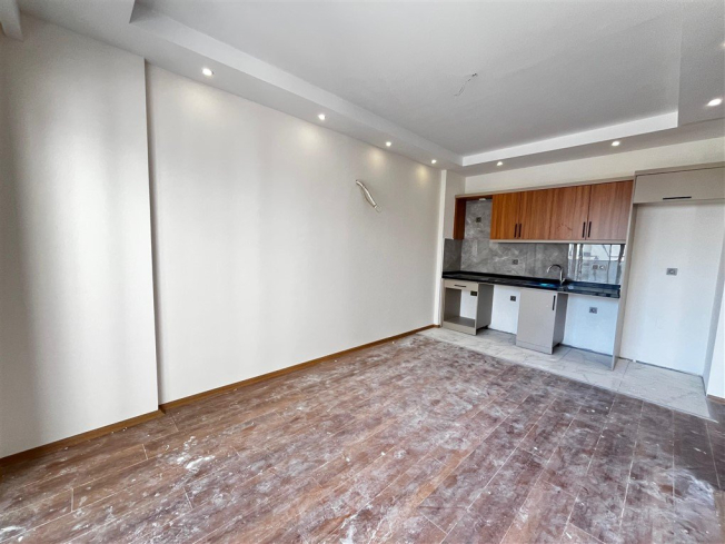 Купить новую квартиру 1+1 с видом на море в Авсалларе — 50 м²