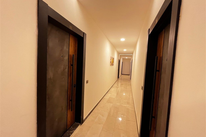 Купить новую квартиру 1+1 с видом на море в Авсалларе — 50 м²