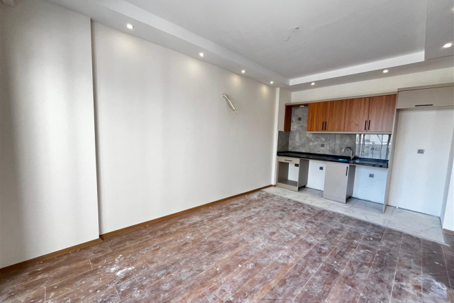 Купить новую квартиру 1+1 с видом на море в Авсалларе — 50 м²