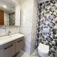 Купить новую квартиру 1+1 с видом на море в Авсалларе — 50 м²