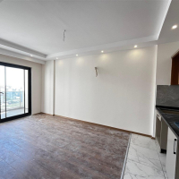 Купить новую квартиру 1+1 с видом на море в Авсалларе — 50 м²