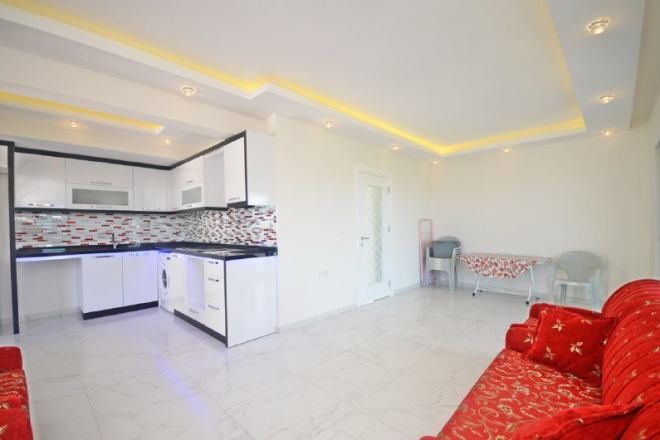 Купить квартиру 2+1 с видом на море в Каргыджаке — 120 м², 300 м до пляжа