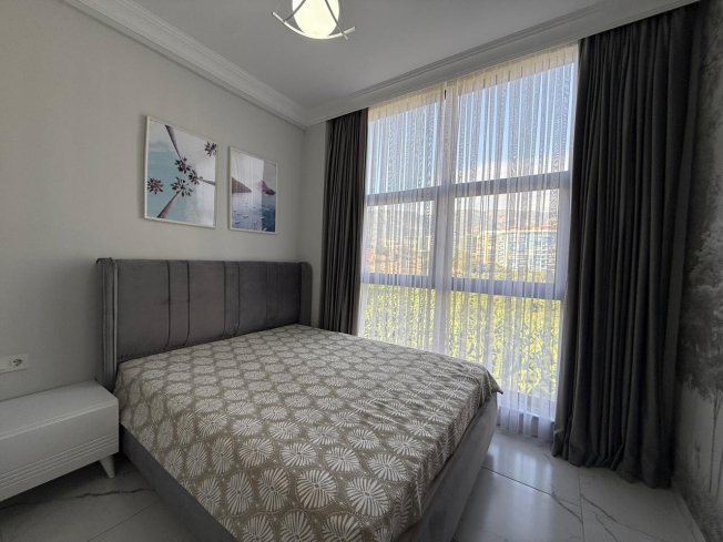 Квартира 1 спальня на продажу — Махмутлар — 50 м², с мебелью