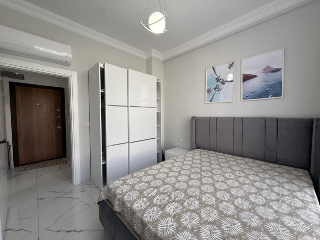 Квартира 1 спальня на продажу — Махмутлар — 50 м², с мебелью
