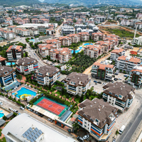 Купить квартиру с двумя спальнями в Оба, Алания — 135 м² и два бассейна