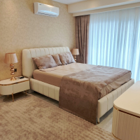 Купить меблированный пентхаус в Оба, Алания — 115 м² с видом на море