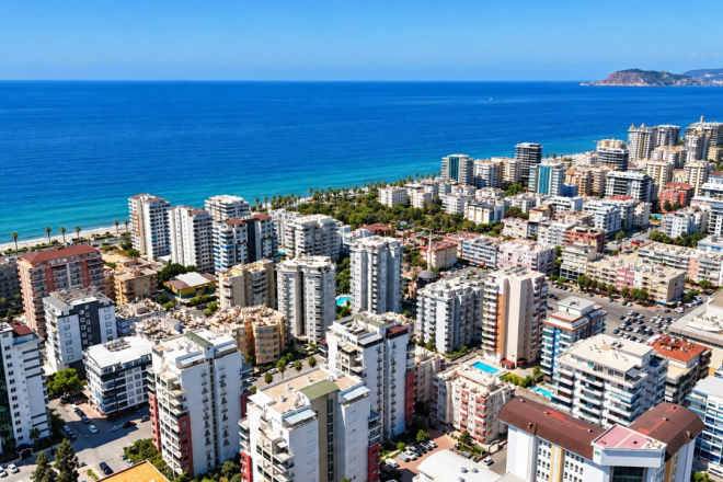 Купить меблированную квартиру в Махмутларе, Алания — 125 м²